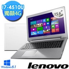 Lenovo Z50-70 59-427315 15.6吋 i7-4510U 4G獨顯FHD時尚筆電(質感白)